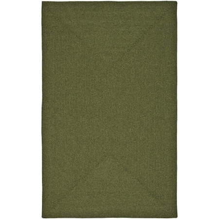 Safavieh 6 X 6 Ft. Square Braided- Green Hand Made Rug BRD315A-6SQ